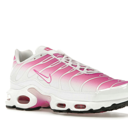 Nike Air Max Plus Pink Fade CZ7931-100, trois-quarts avant extérieur