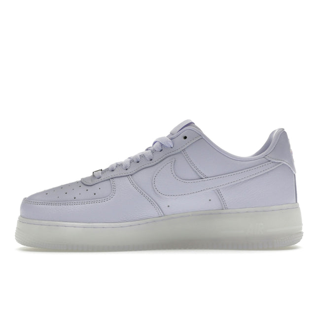 Nike Air Force 1 Low Drake NOCTA Certified Lover Boy Palest Purple CZ8065-500, profil intérieur