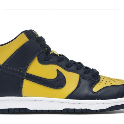 Nike Dunk High Michigan CZ8149-700, vue principale