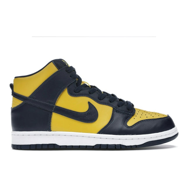Nike Dunk High Michigan CZ8149-700, vue principale