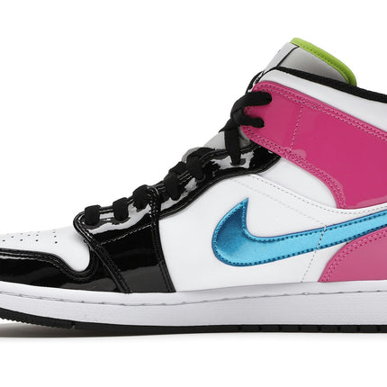 Air Jordan 1 Mid SE Cyber Active Fuchsia CZ9834-100, profil intérieur