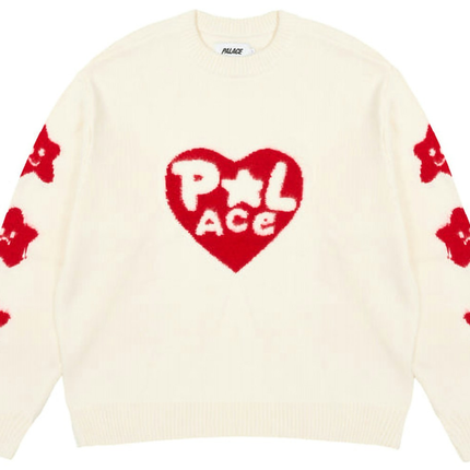 Palace Cosy Knit (FW24) Soft White d76da24b-1fc4-43ba-9d02-311c00540bfe, vue principale