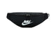 Nike Heritage 3L Waist Bag Black/Black/White DB0490-010, vue principale