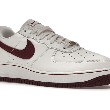Nike Air Force 1 Low '07 Craft Dark Beetroot DB4455-100, trois-quarts avant extérieur