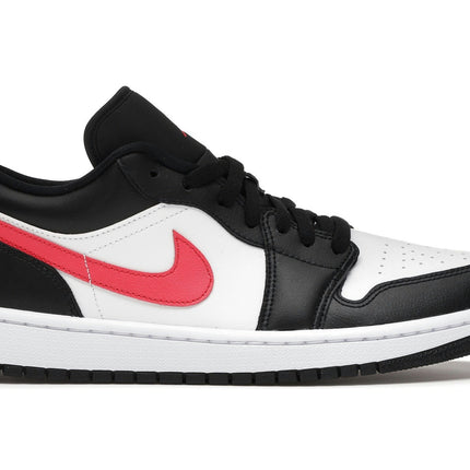 Air Jordan 1 Low Black Siren Red DC0774-004, vue principale