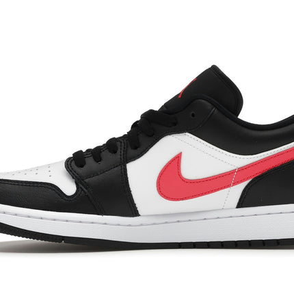 Air Jordan 1 Low Black Siren Red DC0774-004, profil intérieur