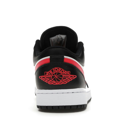 Air Jordan 1 Low Black Siren Red DC0774-004, arrière