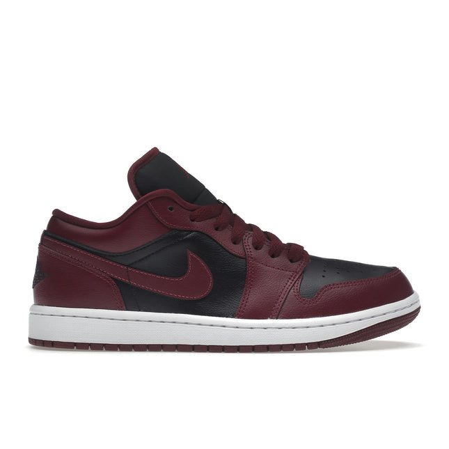 Air Jordan 1 Low Black Dark Beetroot DC0774-006, vue principale