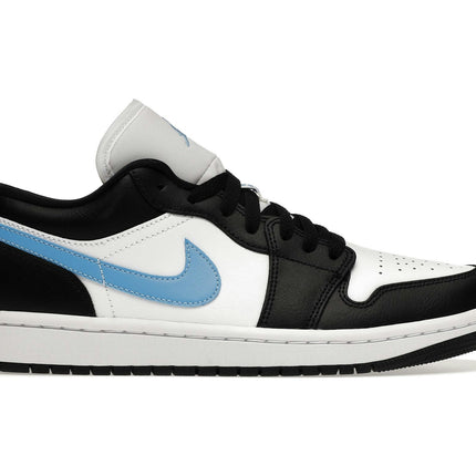 Air Jordan 1 Low Black University Blue White DC0774-041, vue principale