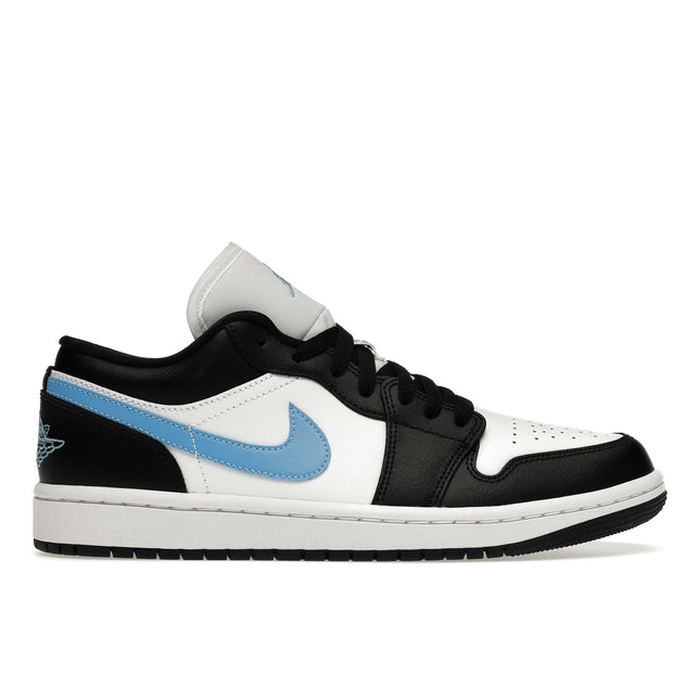 Air Jordan 1 Low Black University Blue White DC0774-041, vue principale