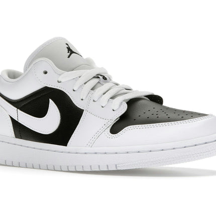Air Jordan 1 Low Panda DC0774-100, trois-quarts avant extérieur