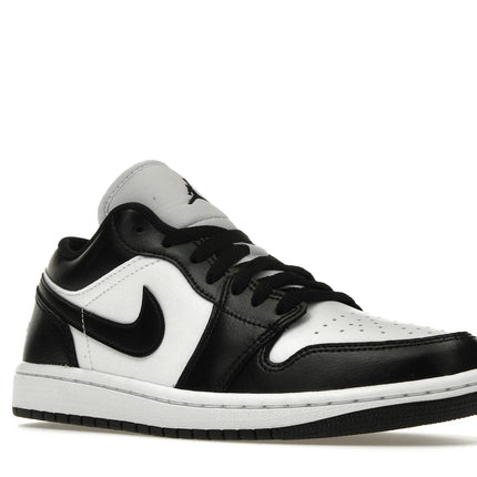 Air Jordan 1 Low Panda DC0774-101, trois-quarts avant extérieur