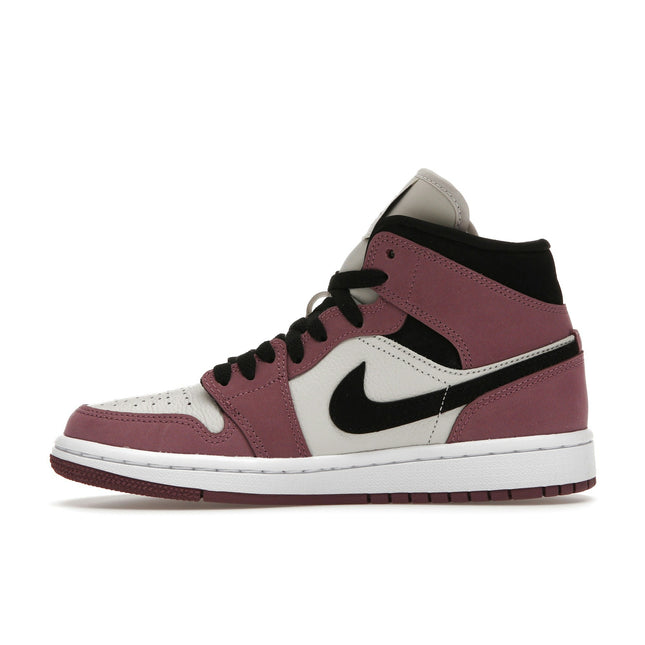 Air Jordan 1 Mid Light Mulberry DC7267-500, profil intérieur
