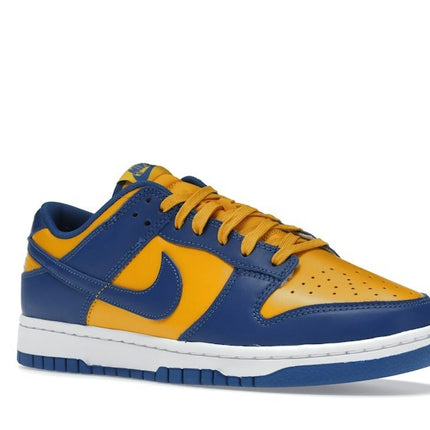 Nike Dunk Low UCLA DD1391-402, trois-quarts avant extérieur