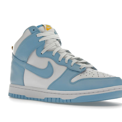 Nike Dunk High Blue Chill DD1399-401, trois-quarts avant extérieur
