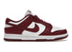 Nike Dunk Low Bordeaux DD1503-108, vue principale