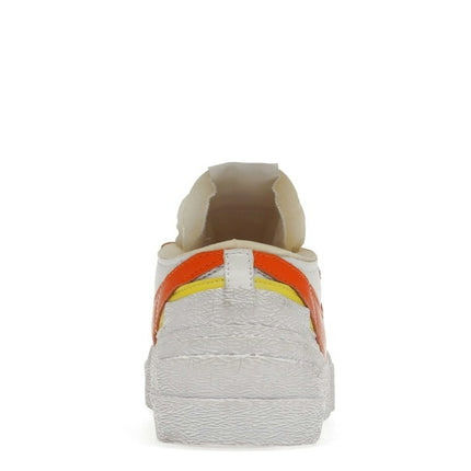 Nike Blazer Low Sacai White Magma Orange DD1877-100, arrière