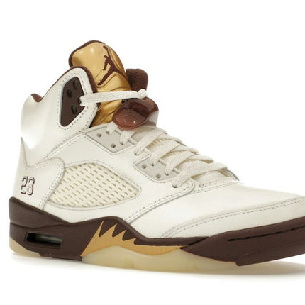 Air Jordan 5 Retro Golden Ticket DD9336-200, trois-quarts avant extérieur