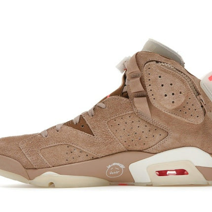 Air Jordan 6 Retro Travis Scott British Khaki DH0690-200, profil intérieur