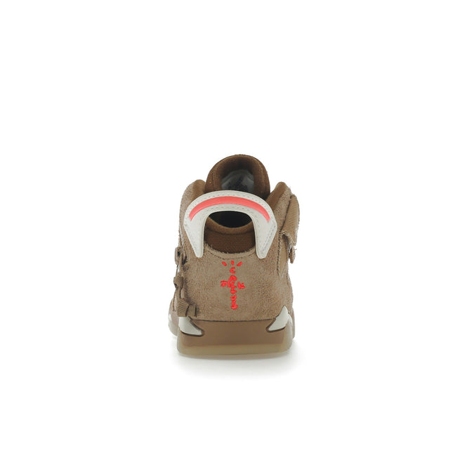 Air Jordan 6 Retro Travis Scott British Khaki (TD) DH0692-200, arrière