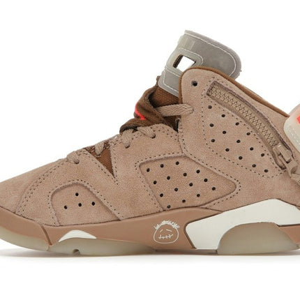 Air Jordan 6 Retro Travis Scott British Khaki (PS) DH0693-200, profil intérieur