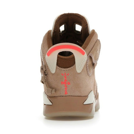 Air Jordan 6 Retro Travis Scott British Khaki (PS) DH0693-200, arrière