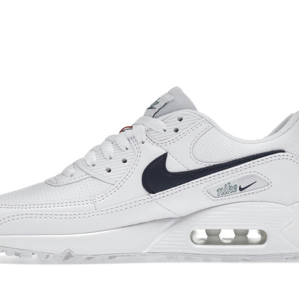 Nike Air Max 90 White Thunder Blue DH1316-101, profil intérieur