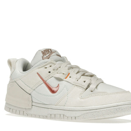 Nike Dunk Low Disrupt 2 Pale Ivory DH4402-100, trois-quarts avant extérieur