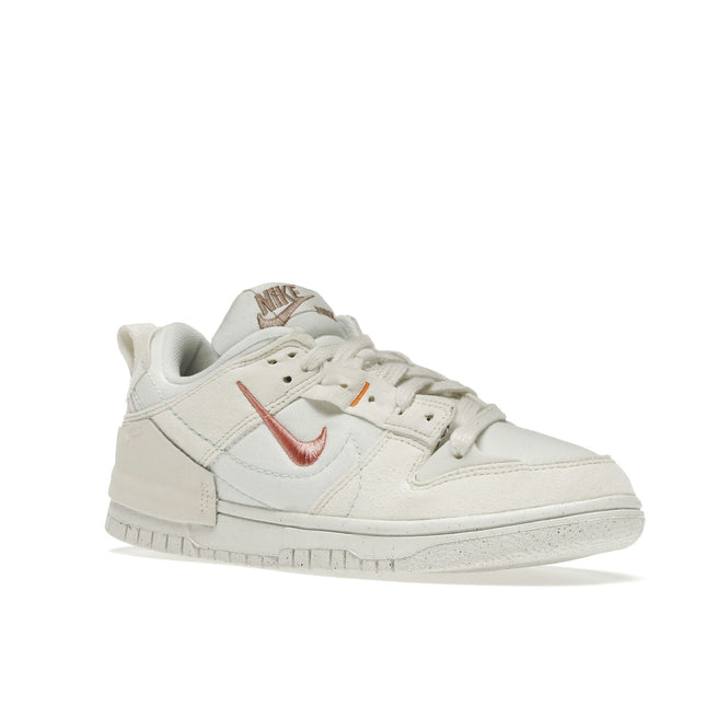 Nike Dunk Low Disrupt 2 Pale Ivory DH4402-100, trois-quarts avant extérieur