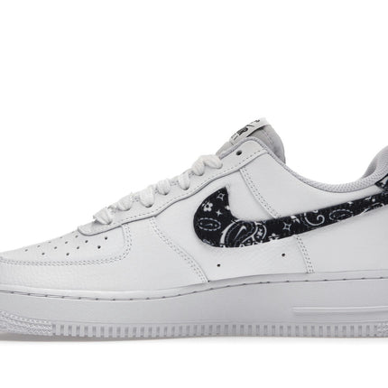 Nike Air Force 1 Low '07 Essential Black Paisley DH4406-101, profil intérieur
