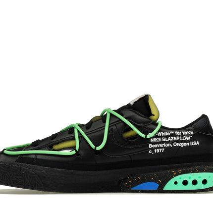 Nike Blazer Low Off-White Black Green DH7863-001, profil intérieur