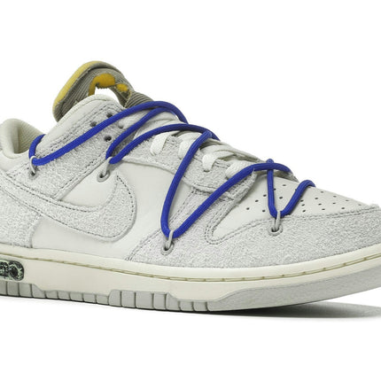 Nike Dunk Low Off-White Lot 32 DJ0950-104, trois-quarts avant extérieur