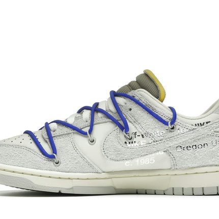 Nike Dunk Low Off-White Lot 32 DJ0950-104, profil intérieur