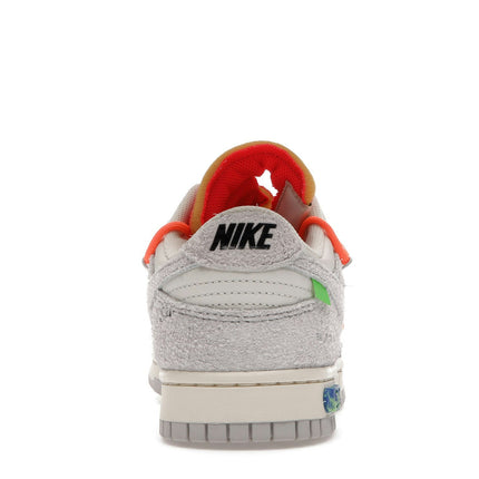 Nike Dunk Low Off-White Lot 31 DJ0950-116, arrière