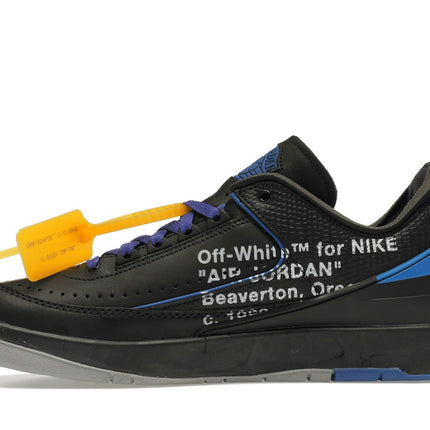 Air Jordan 2 Retro Low SP Off-White Black DJ4375-004, profil intérieur