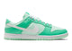 Nike Dunk Low Light Menta DJ6188-301, vue principale