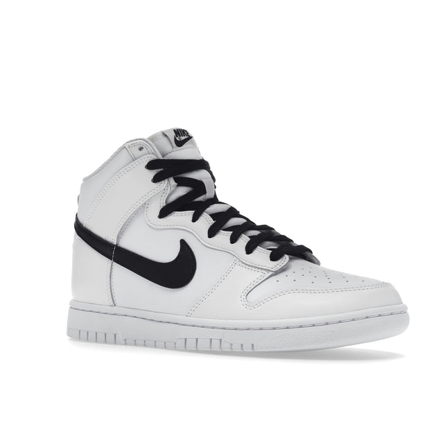 Nike Dunk High Reverse Panda DJ6189-101, trois-quarts avant extérieur