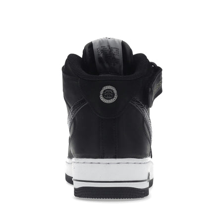 Nike Air Force 1 Mid Stussy Black Snakeskin DJ7840-001, arrière