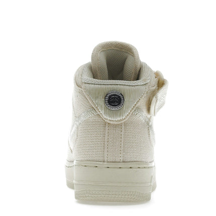 Nike Air Force 1 Mid Stussy Fossil DJ7841-200, arrière
