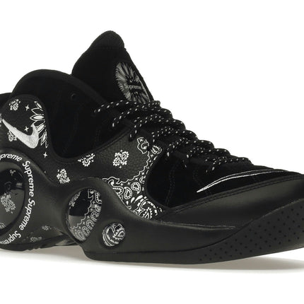 Nike Air Zoom Flight 95 SP Supreme Black DJ8604-001, trois-quarts avant extérieur