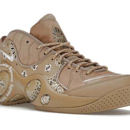 Nike Air Zoom Flight 95 SP Supreme Hemp DJ8604-200, trois-quarts avant extérieur