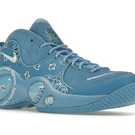 Nike Air Zoom Flight 95 SP Supreme Blue DJ8604-400, trois-quarts avant extérieur