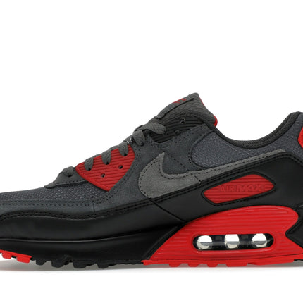 Nike Air Max 90 Smoke Grey Fire Red DM0029-007, profil intérieur