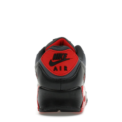 Nike Air Max 90 Smoke Grey Fire Red DM0029-007, arrière
