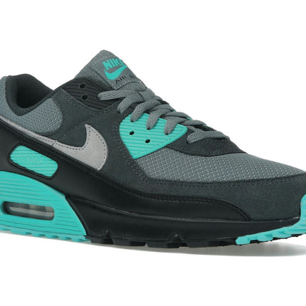 Nike Air Max 90 Cool Grey Dusty Cactus Black Wolf Grey DM0029-013, trois-quarts avant extérieur
