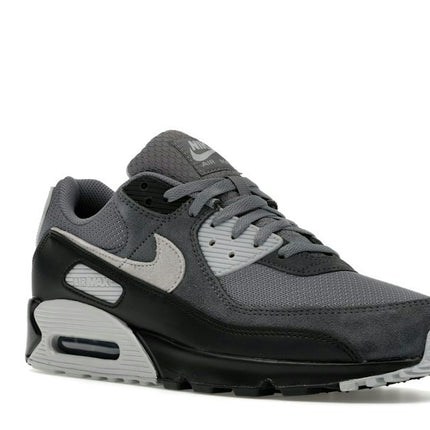 Nike Air Max 90 Smoke Grey Black Photon Dust DM0029-020, trois-quarts avant extérieur