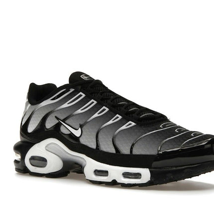 Nike Air Max Plus Black Silver White DM0032-003, trois-quarts avant extérieur