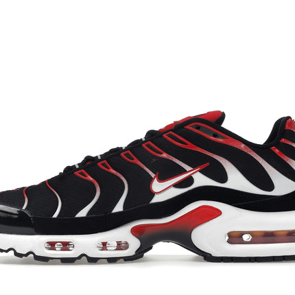 Nike Air Max Plus Black White University Red DM0032-004, profil intérieur
