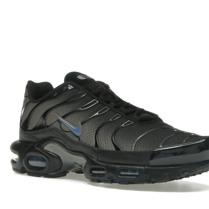 Nike Air Max Plus Black Diffused Blue DM0032-018, trois-quarts avant extérieur