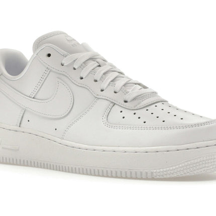 Nike Air Force 1 Low '07 Fresh White DM0211-100, trois-quarts avant extérieur